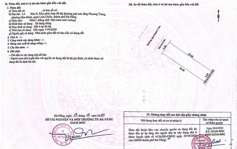 Bán lô đất 100m2 - Hòa Phú 25 ngay khu E Long Long- Gía đầu tư